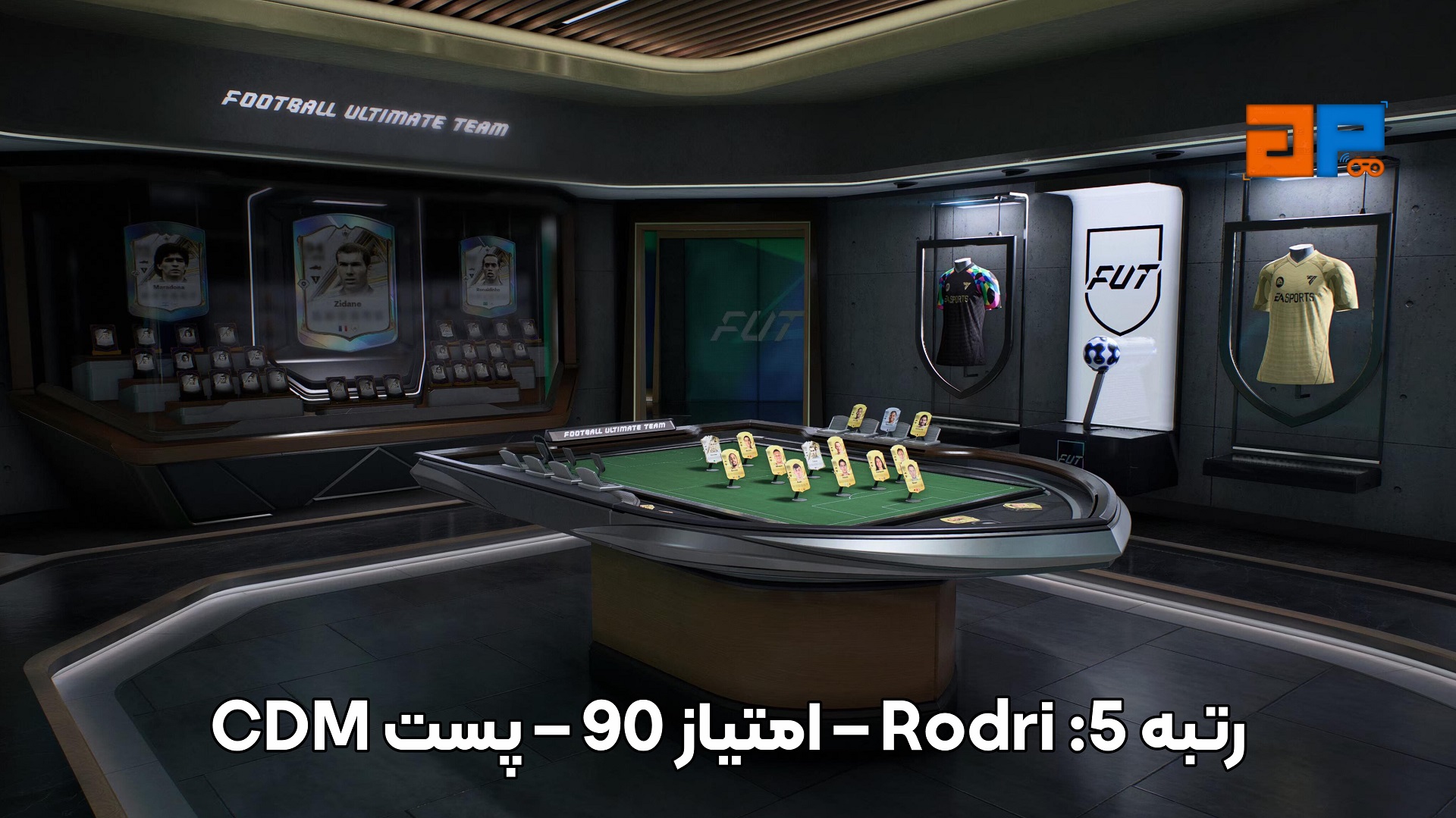 رتبه 5: Rodri &ndash; امتیاز 90 &ndash; پست CDM